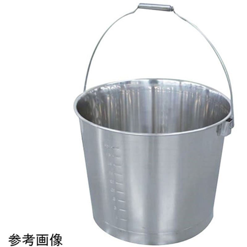 SH-641BPH 18-8目盛付バケツ(プレス・パイプ取手) SHシリーズ 1個 SUGICO(スギコ) 【通販モノタロウ】 10,786円