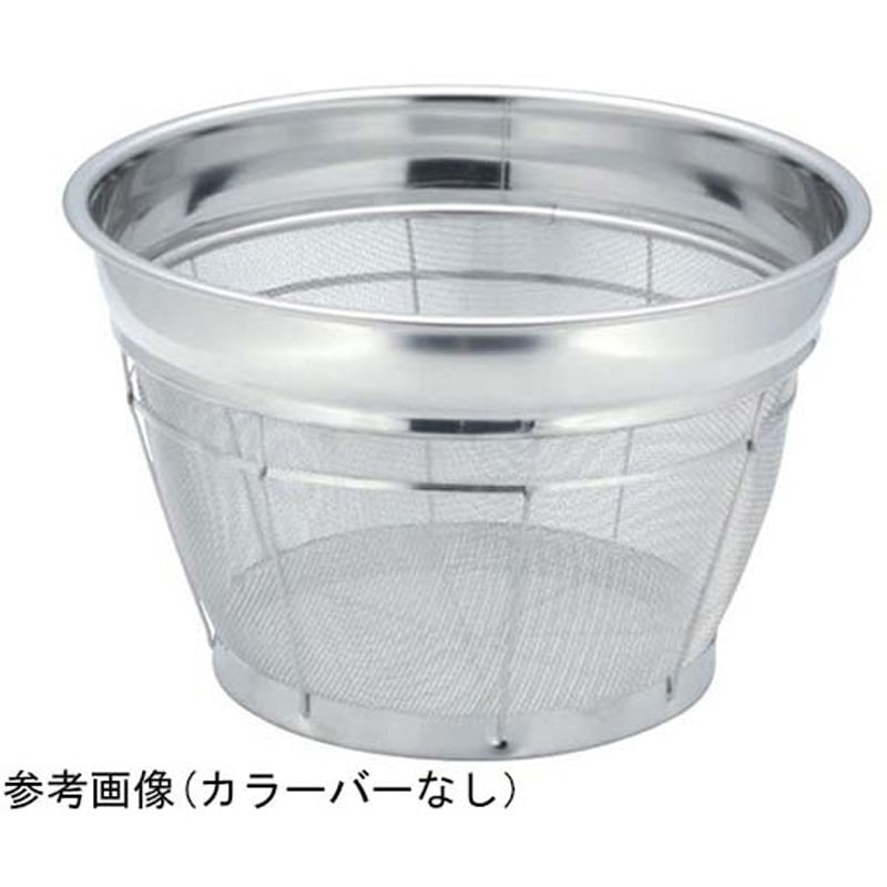 18-8 深型米揚ざる 5升 33cmシリーズ 弁慶(本間冬治工業) バケツ