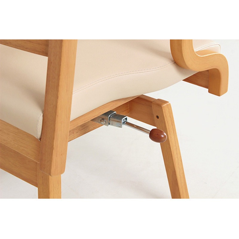 Care-111-RAC AL-IV 回転チェア 半ひじ・グリップ付 Care-111-RAC