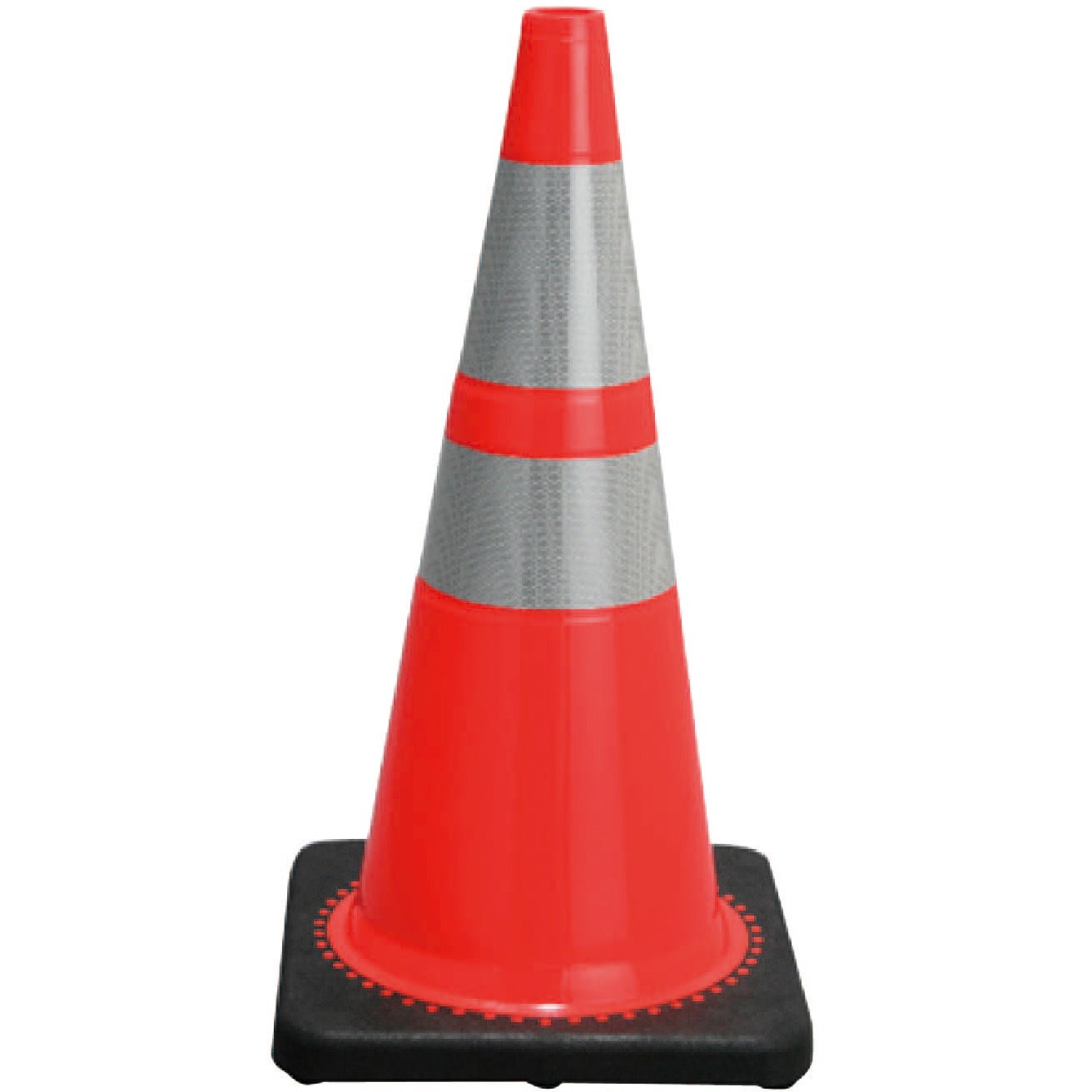 BRT-70R PVC トラフィックコーン 3.5kg ブラスト興業 スタンダード 高