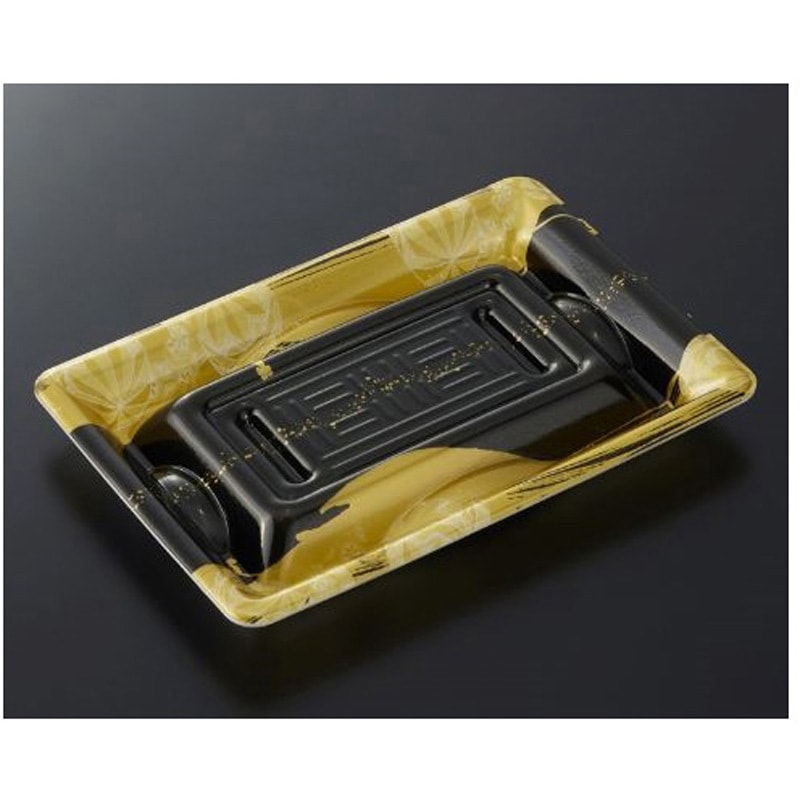 8342 刺身・鮮魚容器 輝咲 つやふでBK 本体 1ケース(1200枚) 中央化学 【通販モノタロウ】