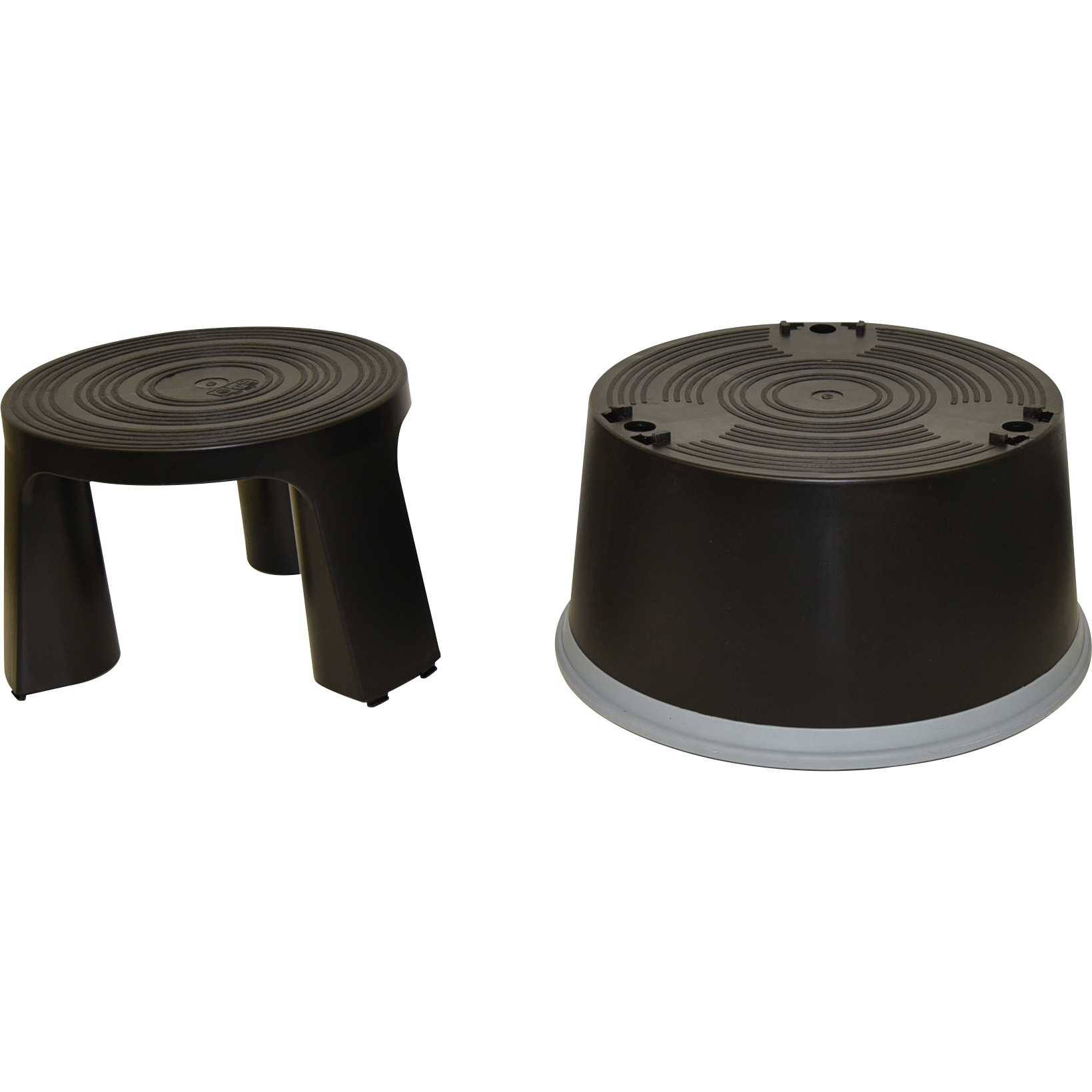 踏み台 樹脂製 キャスター付き モノタロウ ブラック色 2段 - 【通販