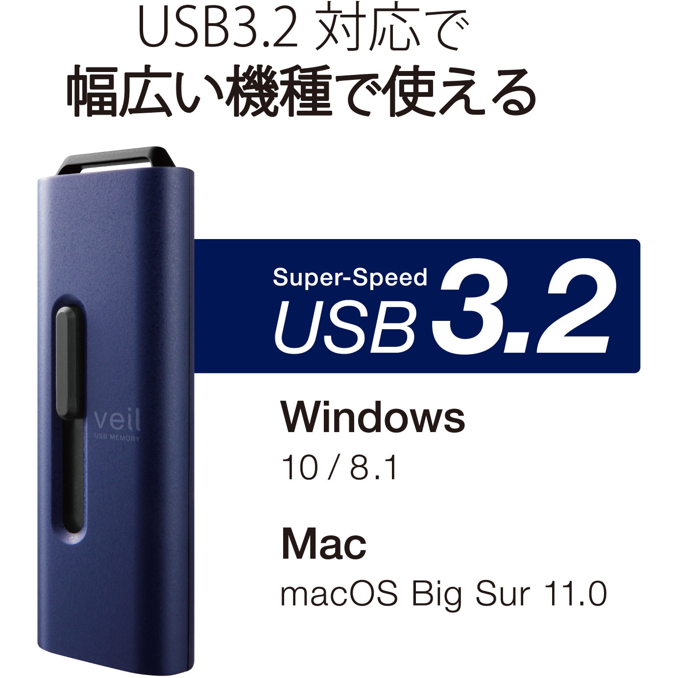 安い win10 usb 青キャップ