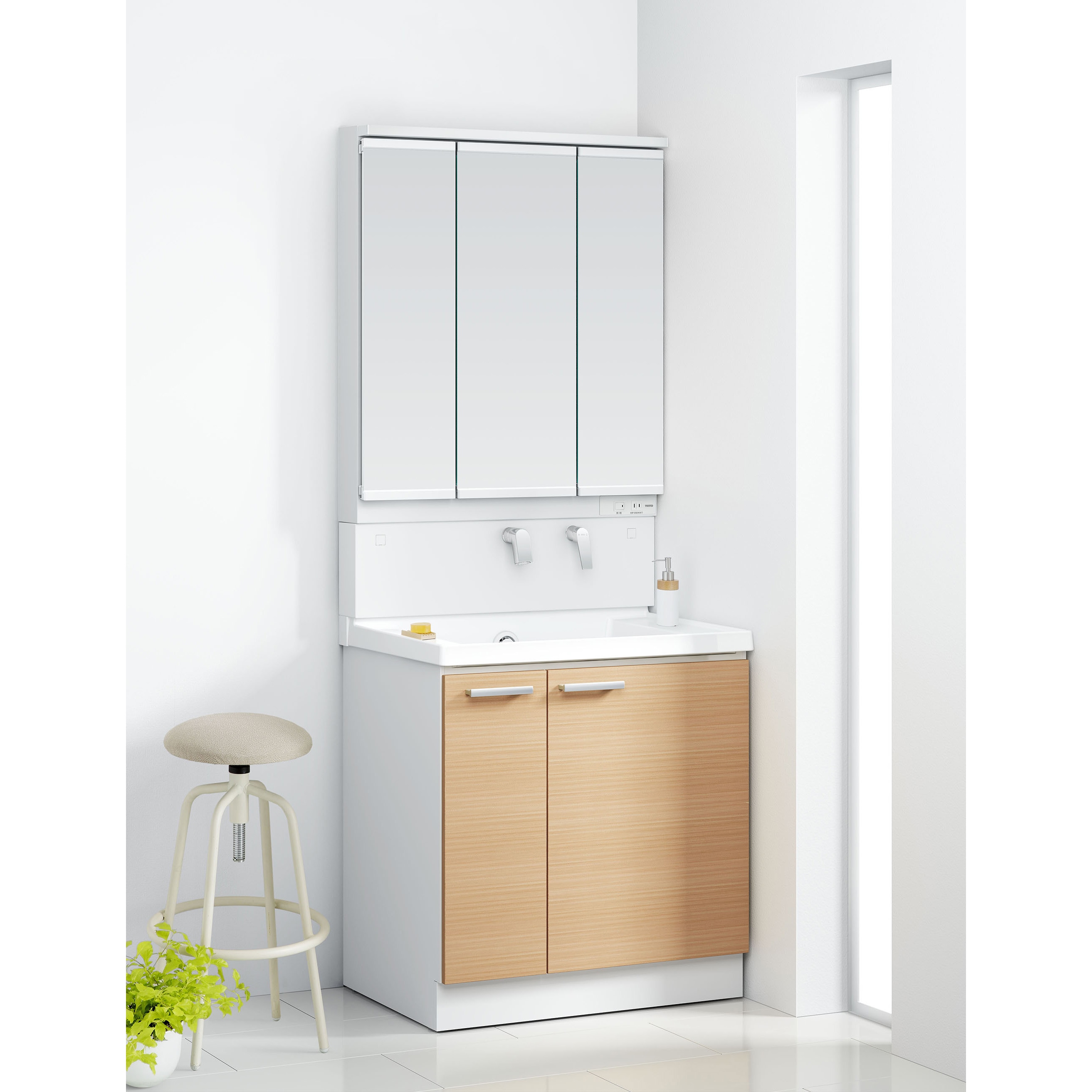 トステム洗面台750 洗面化粧台(間口750タイプ) TOSTEM(LIXIL) 【通販モノタロウ】