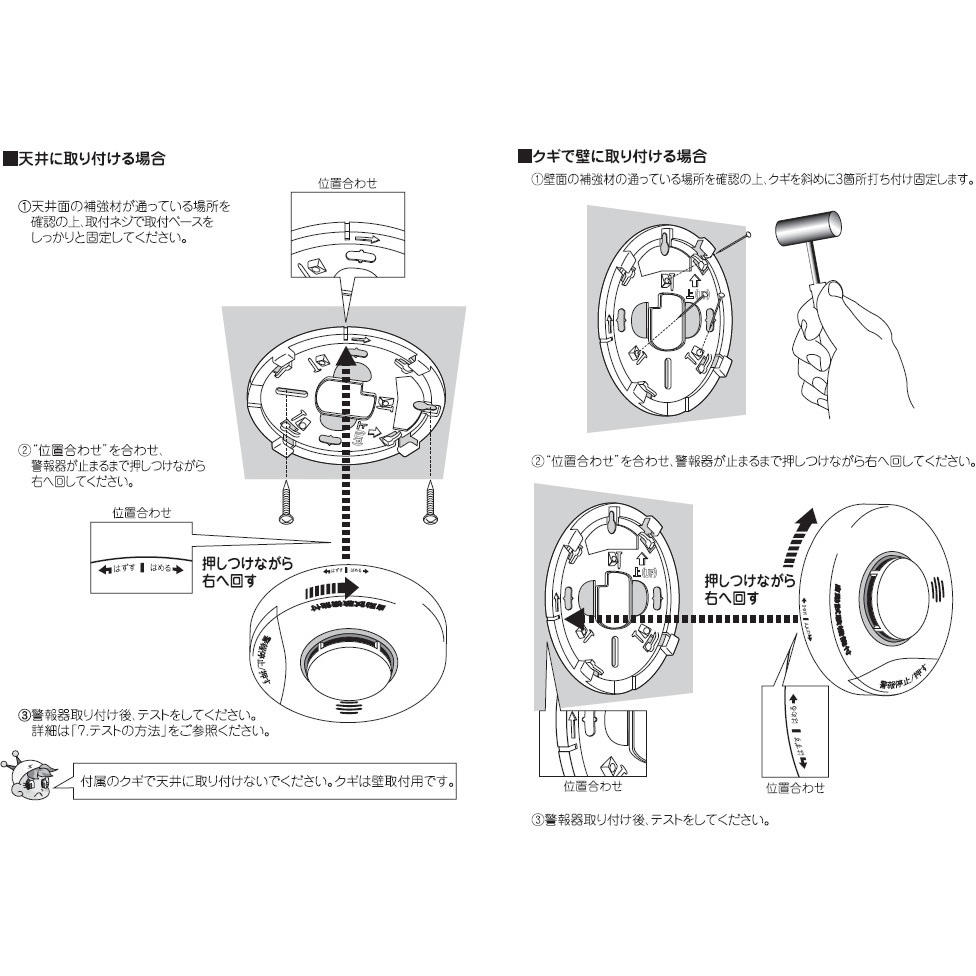 CRL-1A 住宅用火災警報器 スリム薄型 熱式 ねつタン ニッタン(NITTAN