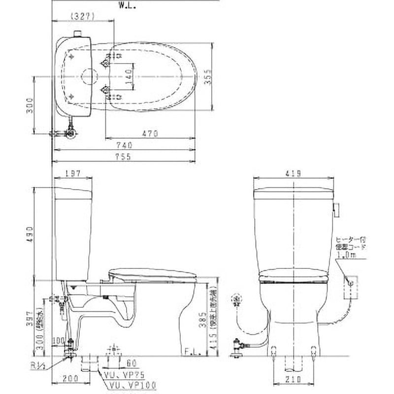 SC8091-SGB/BW1+ST0793-0EM/BW1+NC822W/BW1 バリュークリンⅡ フロント