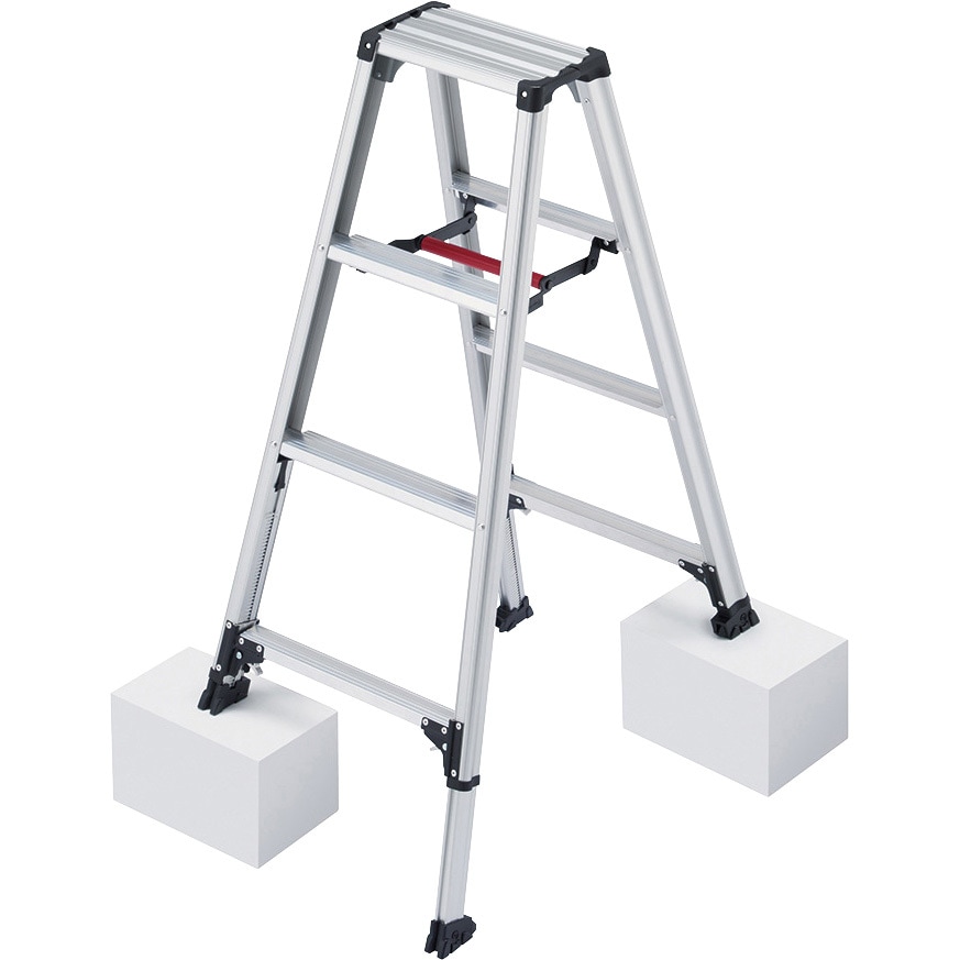 RZS-12a 脚立 伸縮式脚軽 1セット(2台) 長谷川工業 【通販モノタロウ】