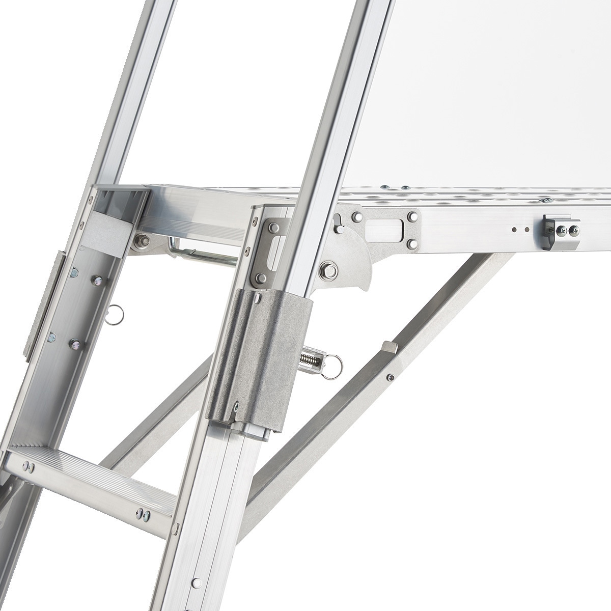 DUK-1516T 可搬式作業台 デューク DUK 長谷川工業 天板高さ1.04～1.44m