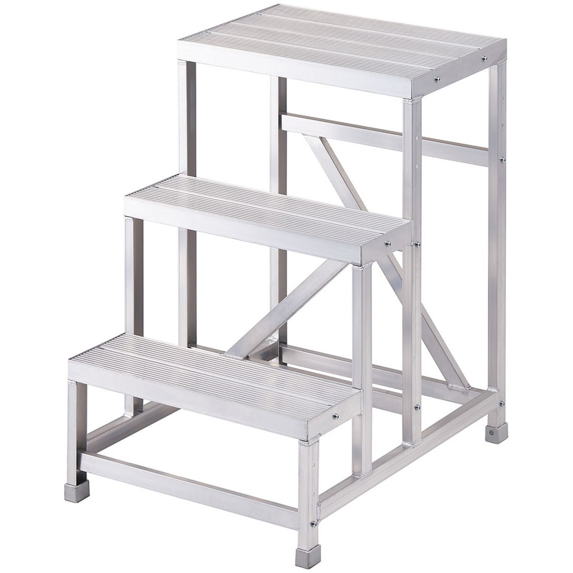 DB3-649 組立作業台 DB ライトステップ 長谷川工業 天板高さ0.9m天板幅