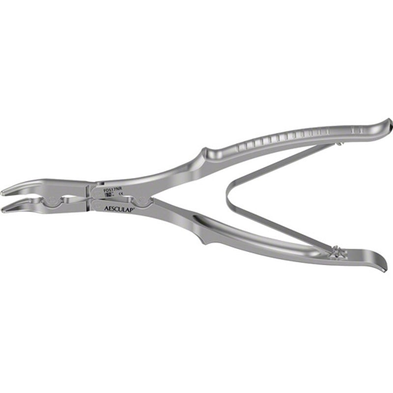 FO517NR 丸ノミ鉗子 曲 FOシリーズ ビー・ブラウンエースクラップ 幅4.6mm 全長240mm