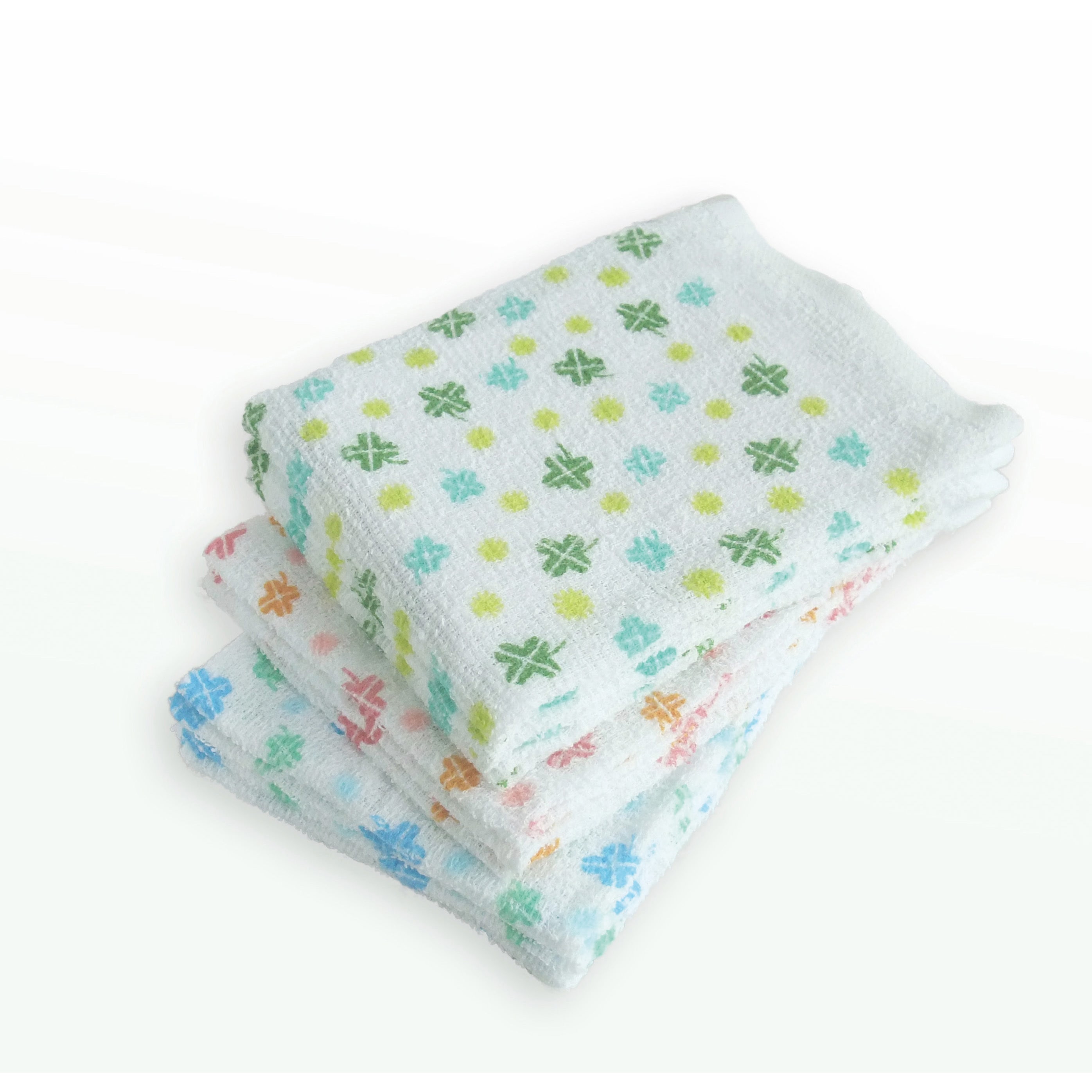 花柄タオルセット 9851 花柄フェイスタオル5枚セット アソート 1セット(5枚