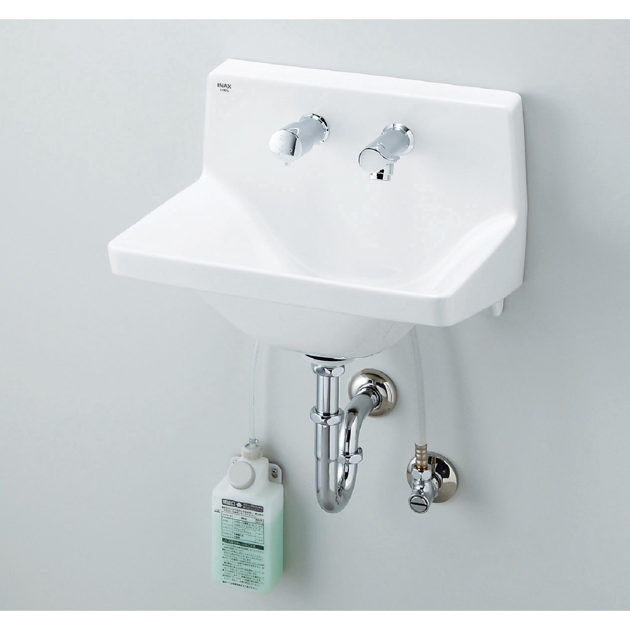 L-A951H2A/BW1 ハイバックガード洗面器 Mサイズ ハンドル水栓 水石けん