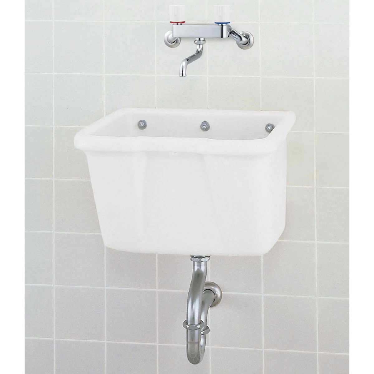 S-18U/BW1 多目的流し INAX(LIXIL) ゴム栓付オーバーフロー無し