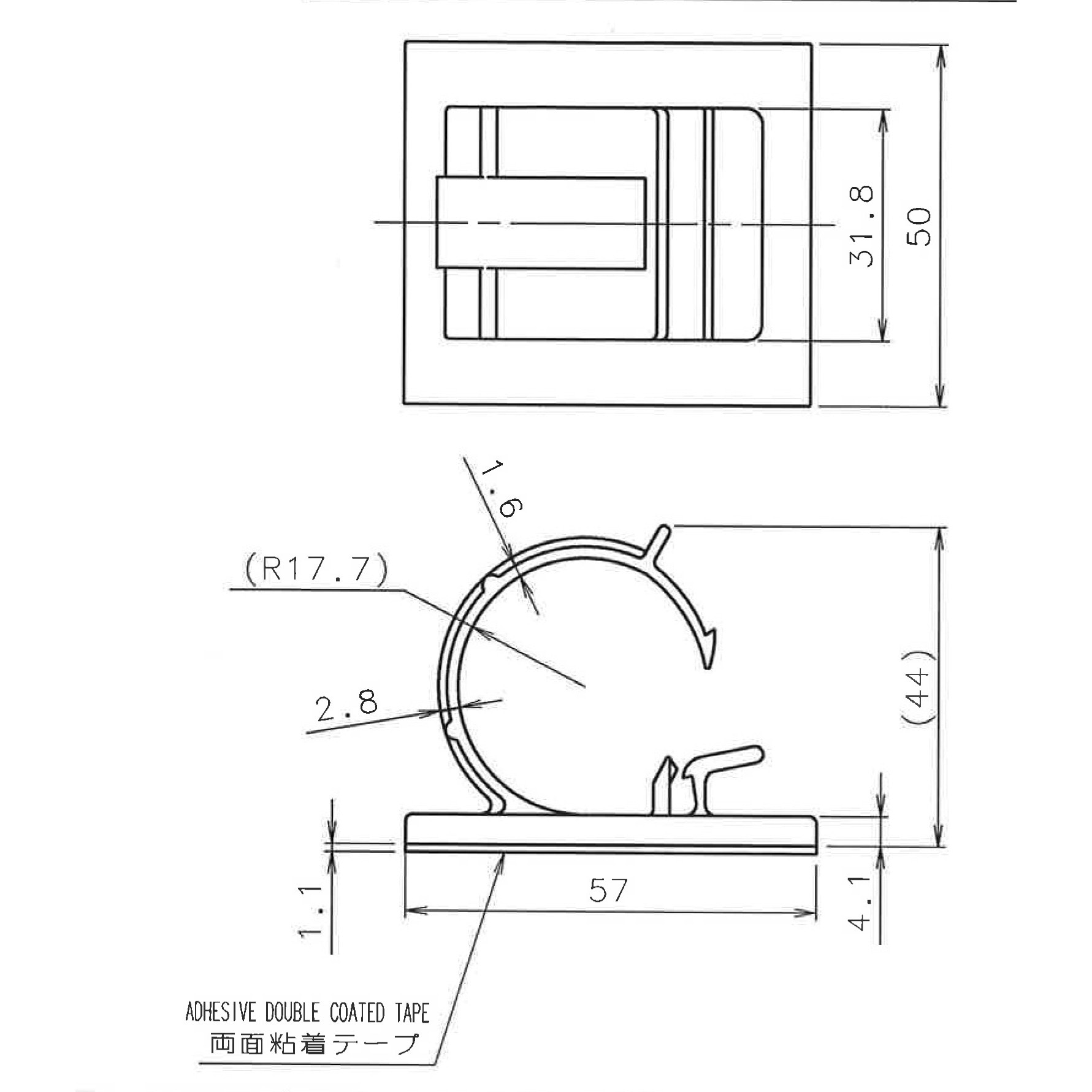 DKN-25G NKクランプ 1セット(20個) ニックス(日幸工業) 【通販モノタロウ】