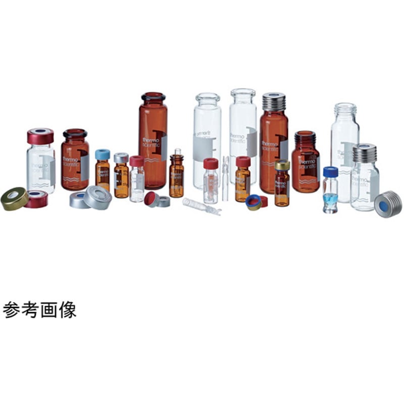 スクリューバイアル(9-425)透明 ラベル付 2mL ガラス 6PSV9-1シリーズ