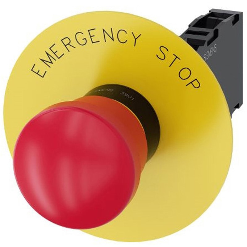 3SU1100-1HA20-1FG0 非常停止用押釦スイッチ 1個 SIEMENS 【通販モノタロウ】