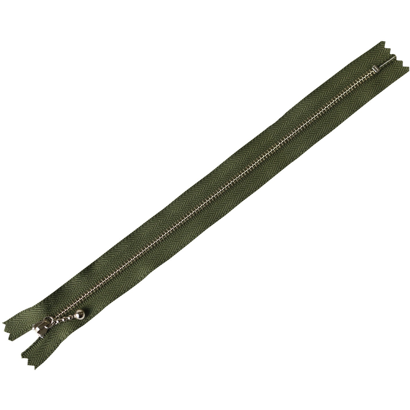 3N25-566 玉付ファスナーシルバー 1袋(10本) YKK 【通販モノタロウ】