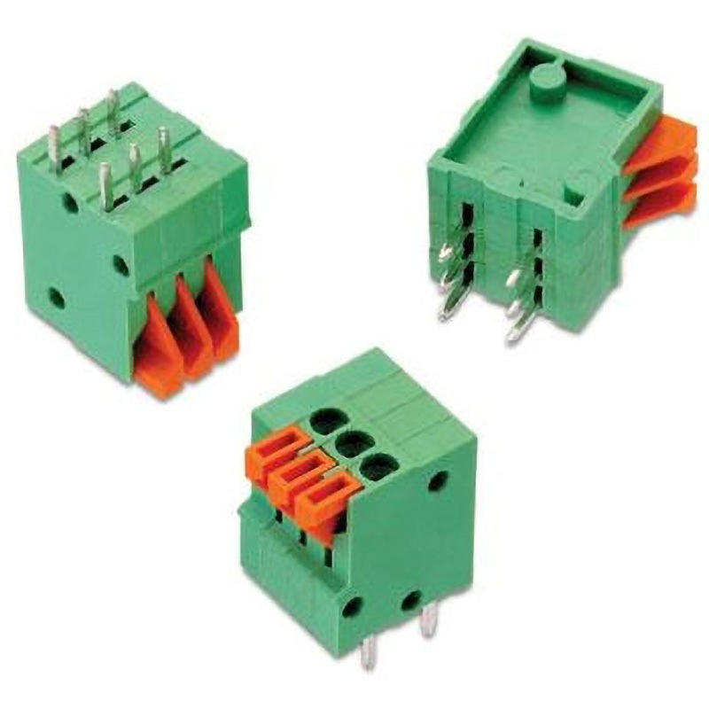 691403900002B 基板用端子台 4039シリーズ 2.54mmピッチ 1列 2極 緑 1箱 609個入 1箱(609個) WURTH ELEKTRONIK 【通販モノタロウ】