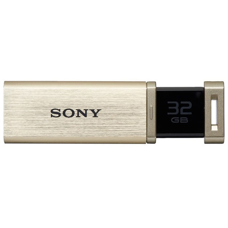 USM32GQX N 高速&メタルボディ ノックスライド方式USBメモリー SONY 32GB ゴールド色 - 【通販モノタロウ】