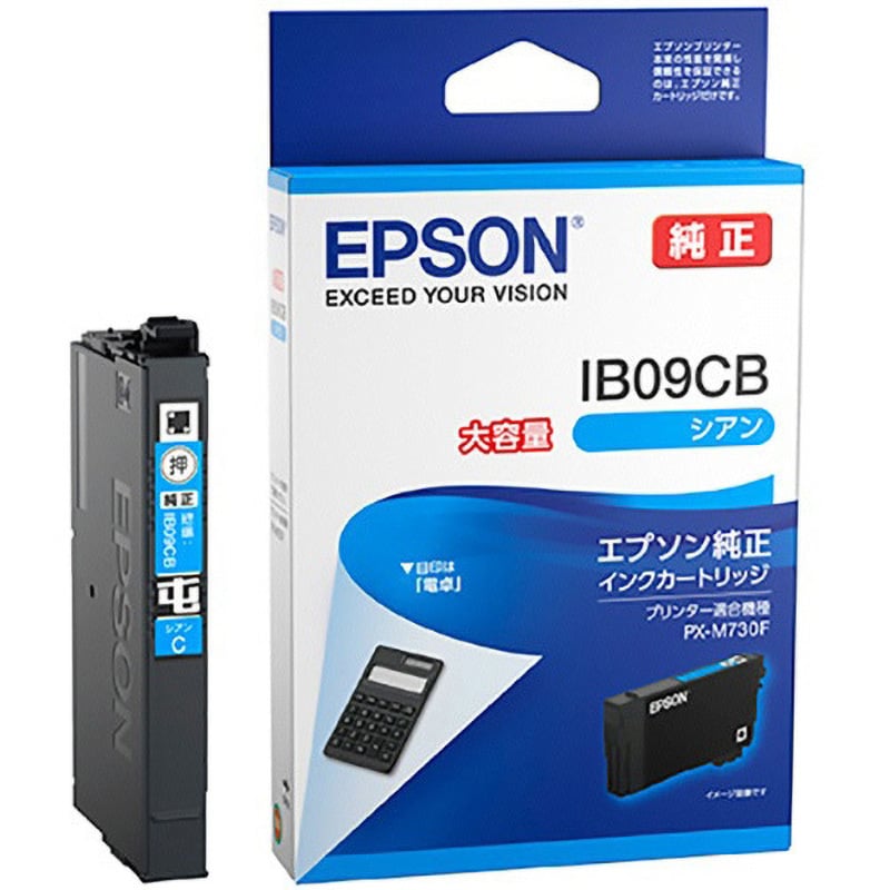 IB09CB 純正インクカートリッジ EPSON IB09 電卓 1本 EPSON 【通販