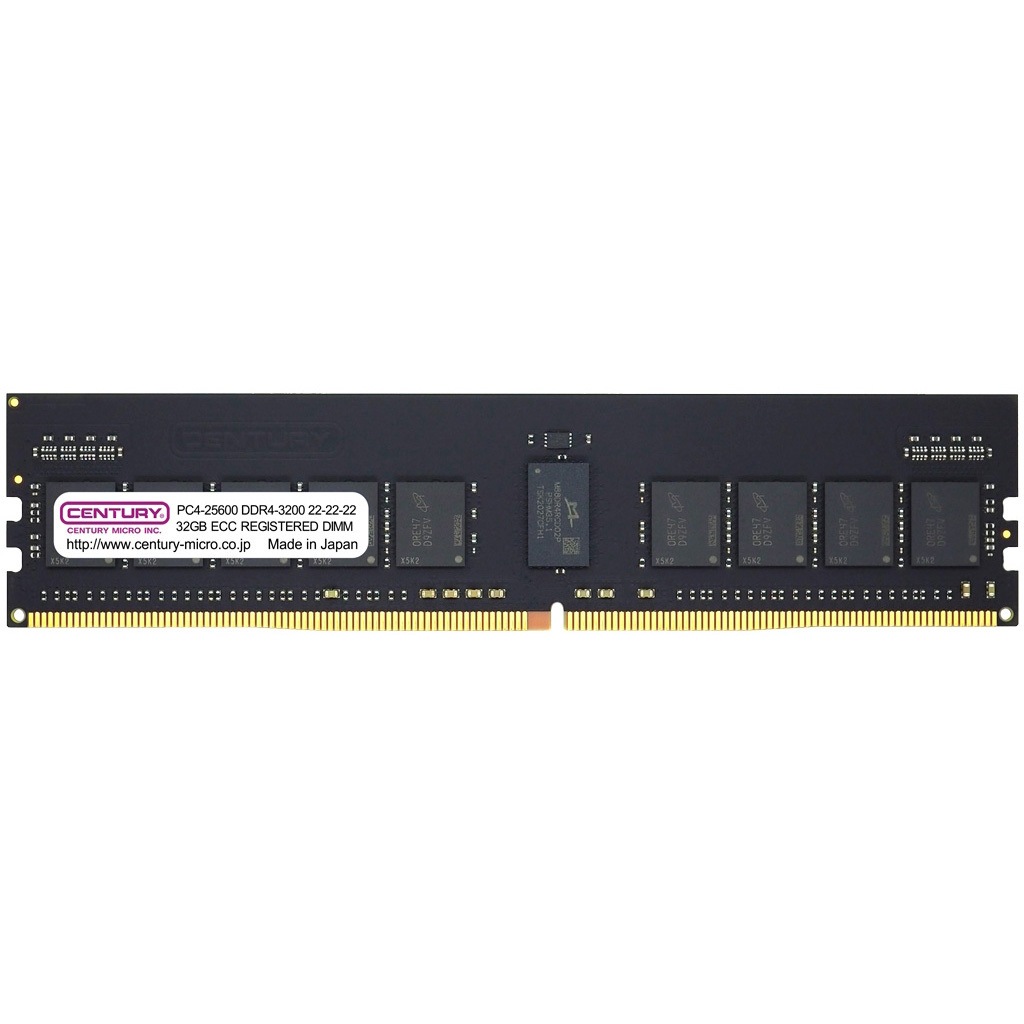CB32GX2-D4RE320082 SV用 PC4-25600 DDR4-3200 288pin RDIMM 2RK 1.2v