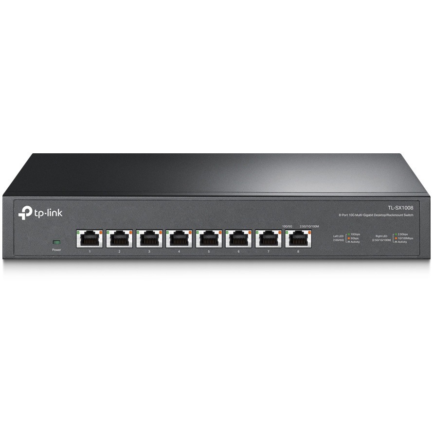TL-SX1008(UN) 8ポート 10G デスクトップ/ラックマウント スイッチ 1個 TP-LINK 【通販モノタロウ】