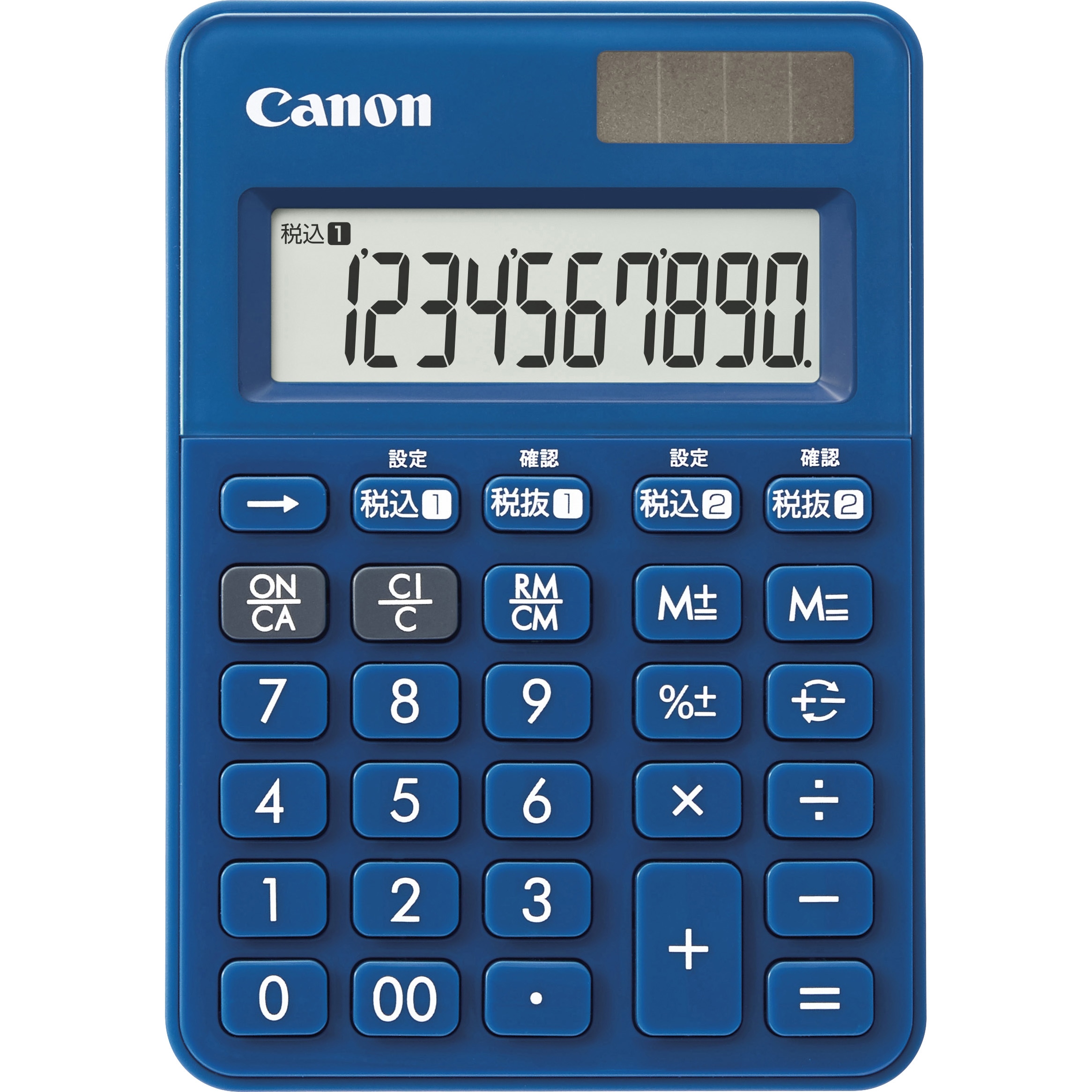 LS-100WT-MNB SOB 電卓 ミニミニ卓上 Canon 表示桁数10桁 ミッドナイト