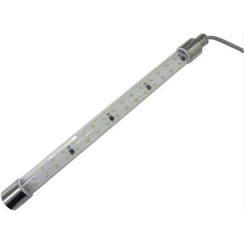 MDWL-24S LED水中灯 LEDマルチライト(出力10W) マリンテック 白・黄・青・緑・赤・電球色 寸法34×435mm  MDWL-24S 35,737円