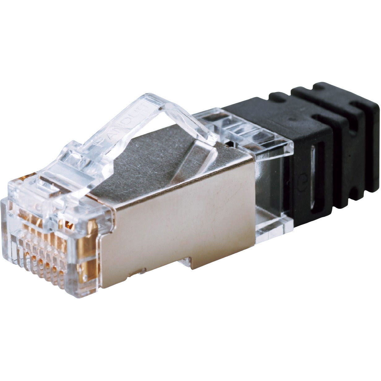 SPS6X28-C カテゴリ6Aシールド付きモジュラープラグ PANDUIT(パンドウイット) 1袋(100個) SPS6X28-C