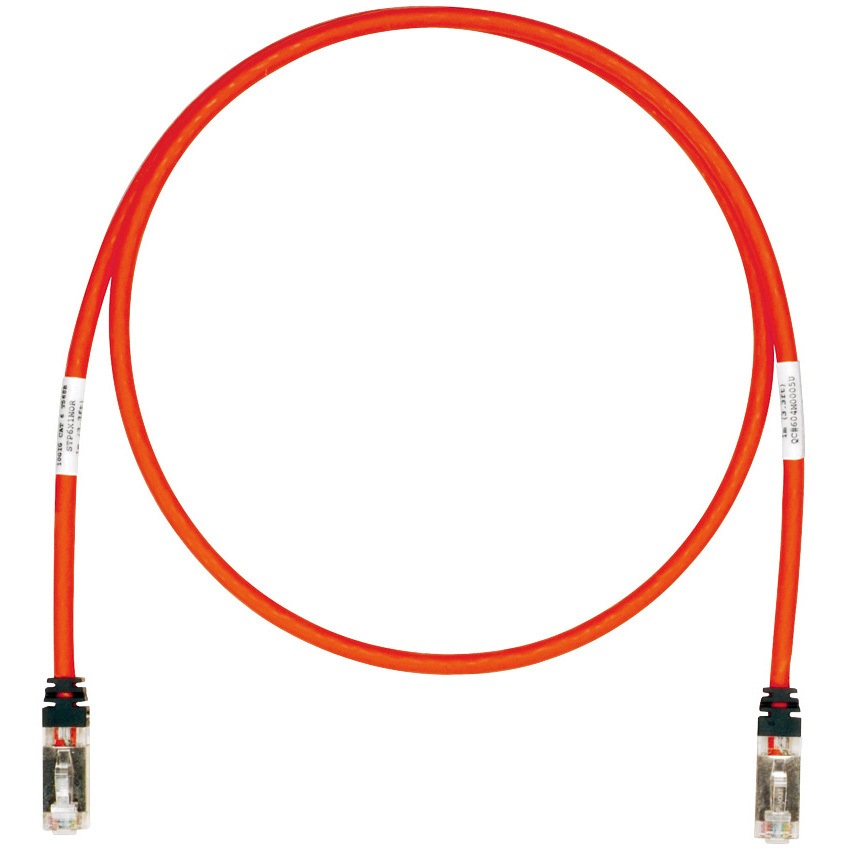 STP6X11MRD シールドLANケーブル(カテゴリ6、6a対応・両端シールドコネクタ付) PANDUIT(パンドウイット) 全長11m 1箱(10本) STP6X11MRD