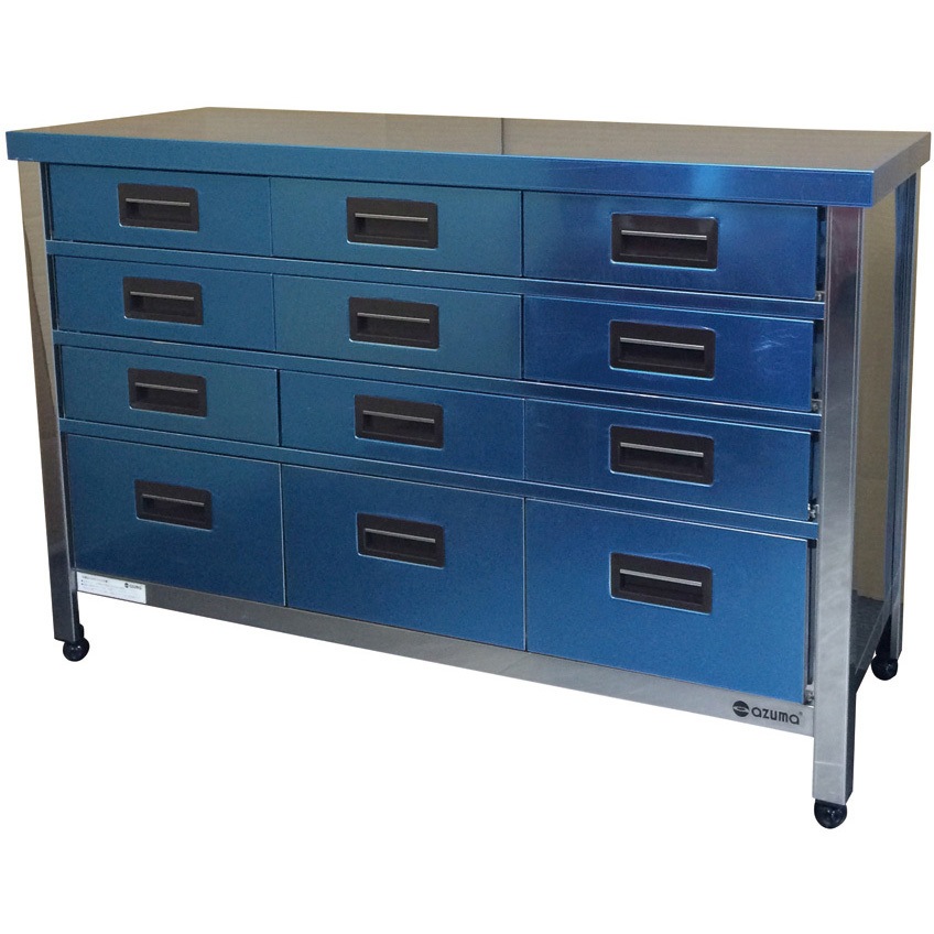 KTVO-1200 ステンレス保管庫 アズマ 間口1200mm奥行450mm高さ800mm