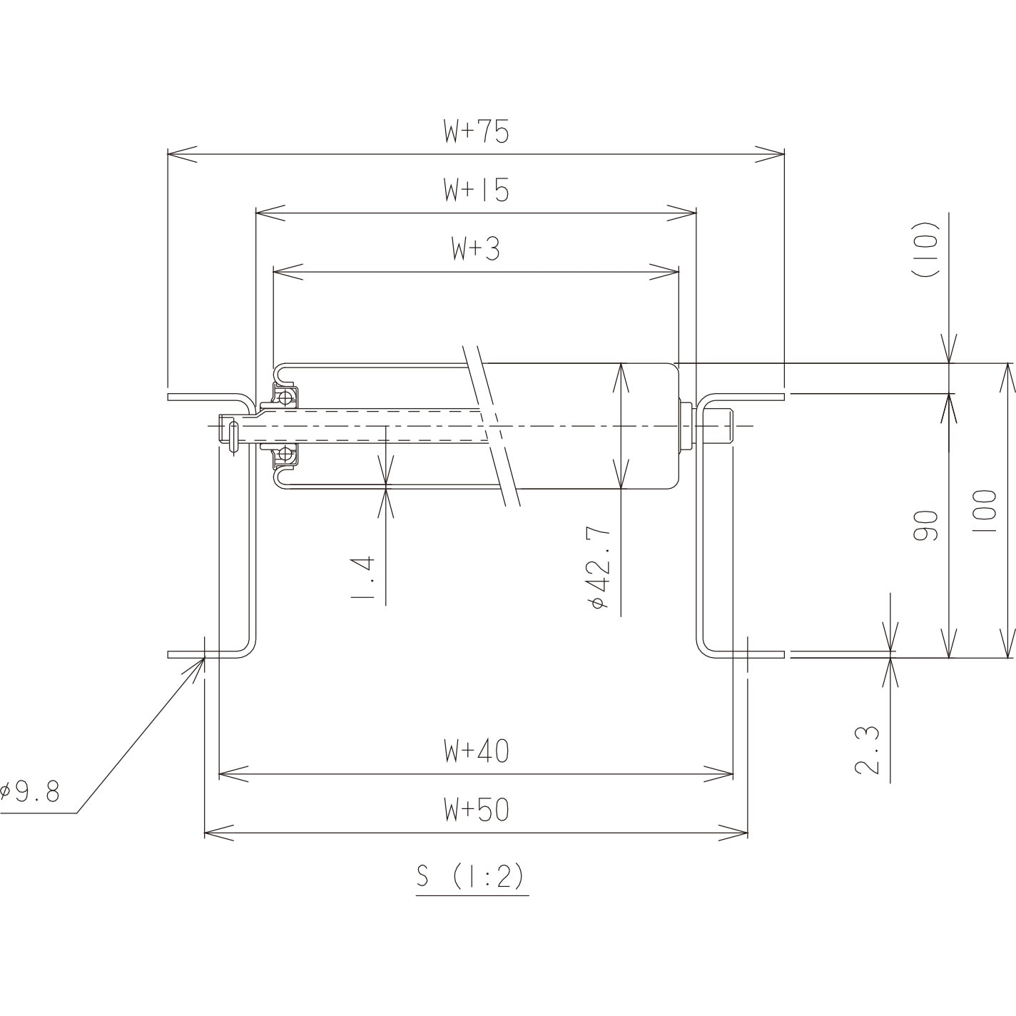 (送料別途)(直送品)マキテック スチール製ローラーコンベヤR4214P型1500LX1000WX50P R4214PX1500L1000W50P グラビティローラコンベヤ一覧 Mシリーズ Sシリーズ RZシリーズ 株式