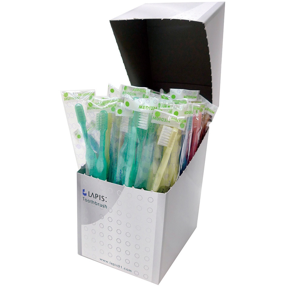 100-1500 歯ブラシ LAPIS 1箱(50袋×1本) 100-1500
