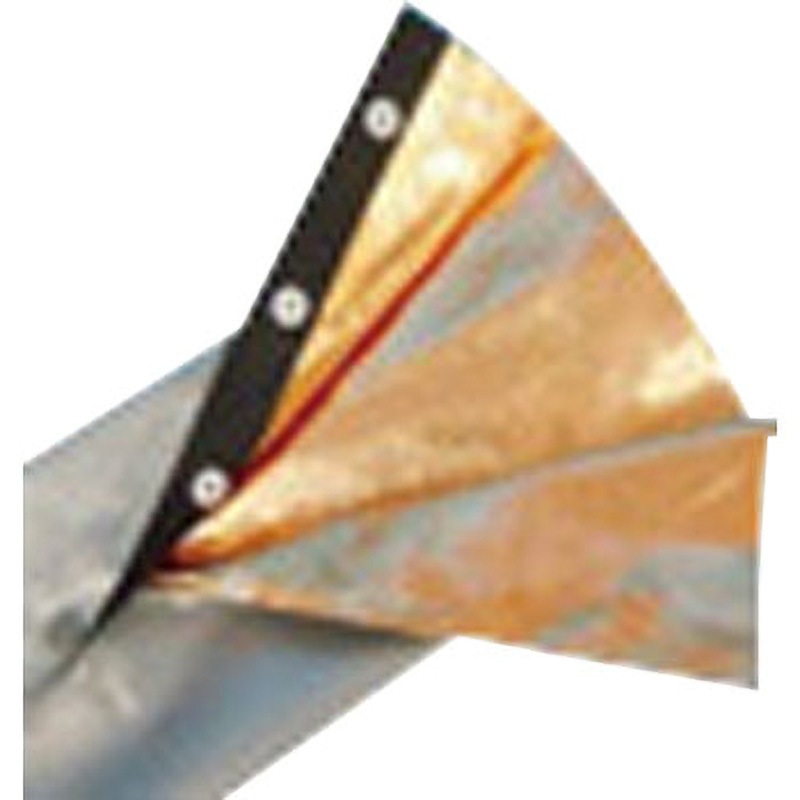 CPFH10-25 銅箔シールドチューブ(ホックタイプ) TRUSCO 長さ25m 1巻 CPFH10-25 38,337円