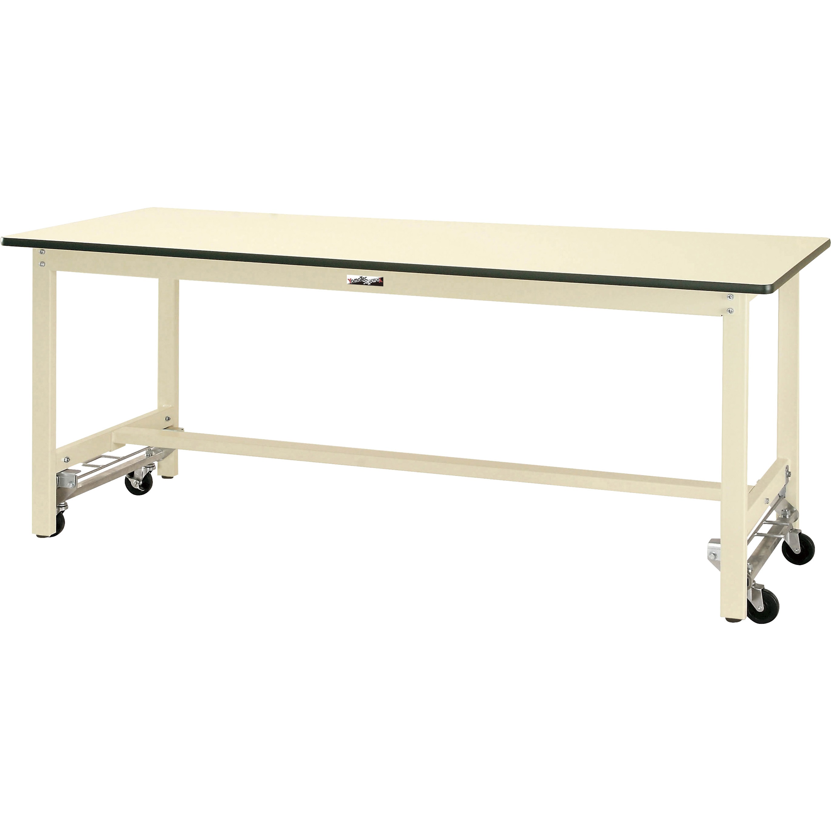 SWPUH-1560-II ワンタッチ移動式軽量作業台 ヤマテック ポリエステル製天板 荷重(固定時)300kg 間口1500mm奥行600mm高さ900mm  SWPUH-1560-II