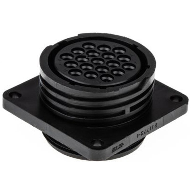 211773-1 丸型コネクタ 19極 パネルマウント 1袋 200個入 1袋(200個) TE Connectivity Japan(旧:TYCOELECTRONICS(タイコエレクトロニクス)) 【通販モノタロウ】