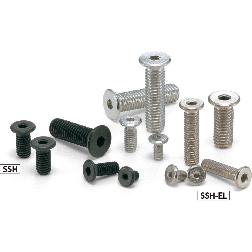 六角穴付き極低頭ボルト NBK(鍋屋バイテック会社) 六角穴付ボルト