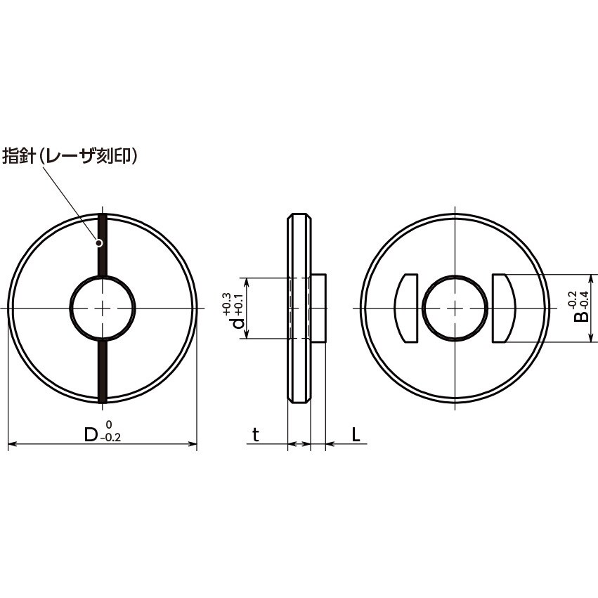 SWAS-6-20-2-2-PPK 長穴用座金 NBK(鍋屋バイテック会社) 1個 SWAS-6-20-2-2-PPK 長穴用座金 NBK(鍋屋バイテック会社) 1個