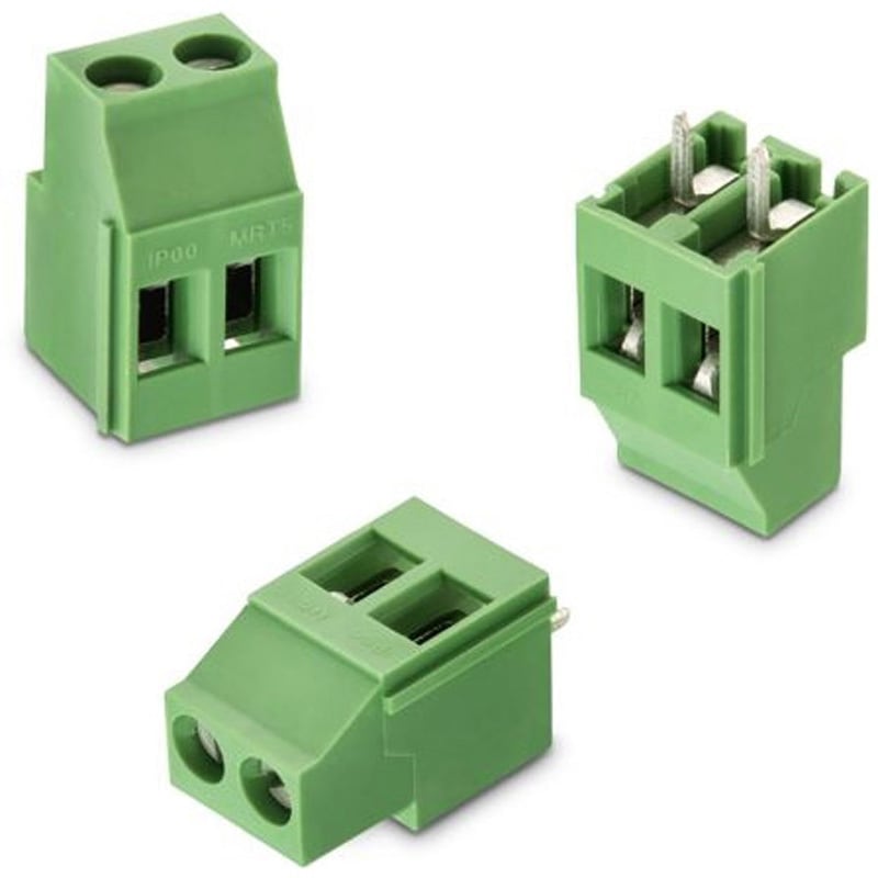 691253710002 基板用端子台 2537シリーズ 5mmピッチ 1列 2極 緑 1袋 250個入 1袋(250個) WURTH ELEKTRONIK 【通販モノタロウ】