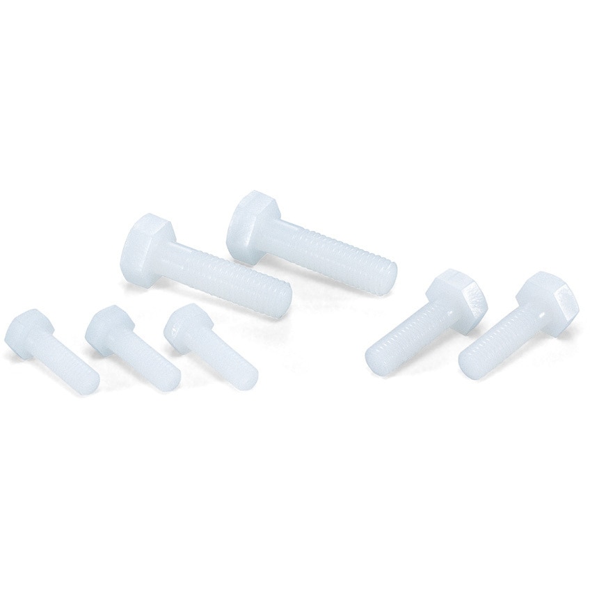 SPV-M10-30-H 樹脂ねじ(PVDF / 六角ボルト) NBK(鍋屋バイテック会社) ピッチ1.5  1個 SPV-M10-30-H