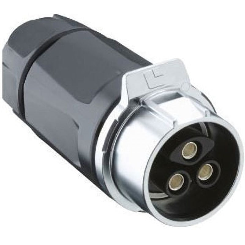 0264 03 丸型コネクタ 3極 ケーブルマウント 1個 LUMBERG 【通販モノタロウ】