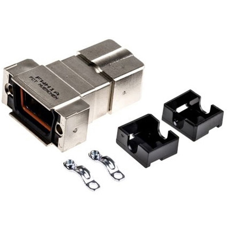 FWH1A / 1731100248 D-Sub バックシェエル FWH シリーズ 9 極 E シルバー 1個 FCT - A MOLEX COMPANY 【通販モノタロウ】