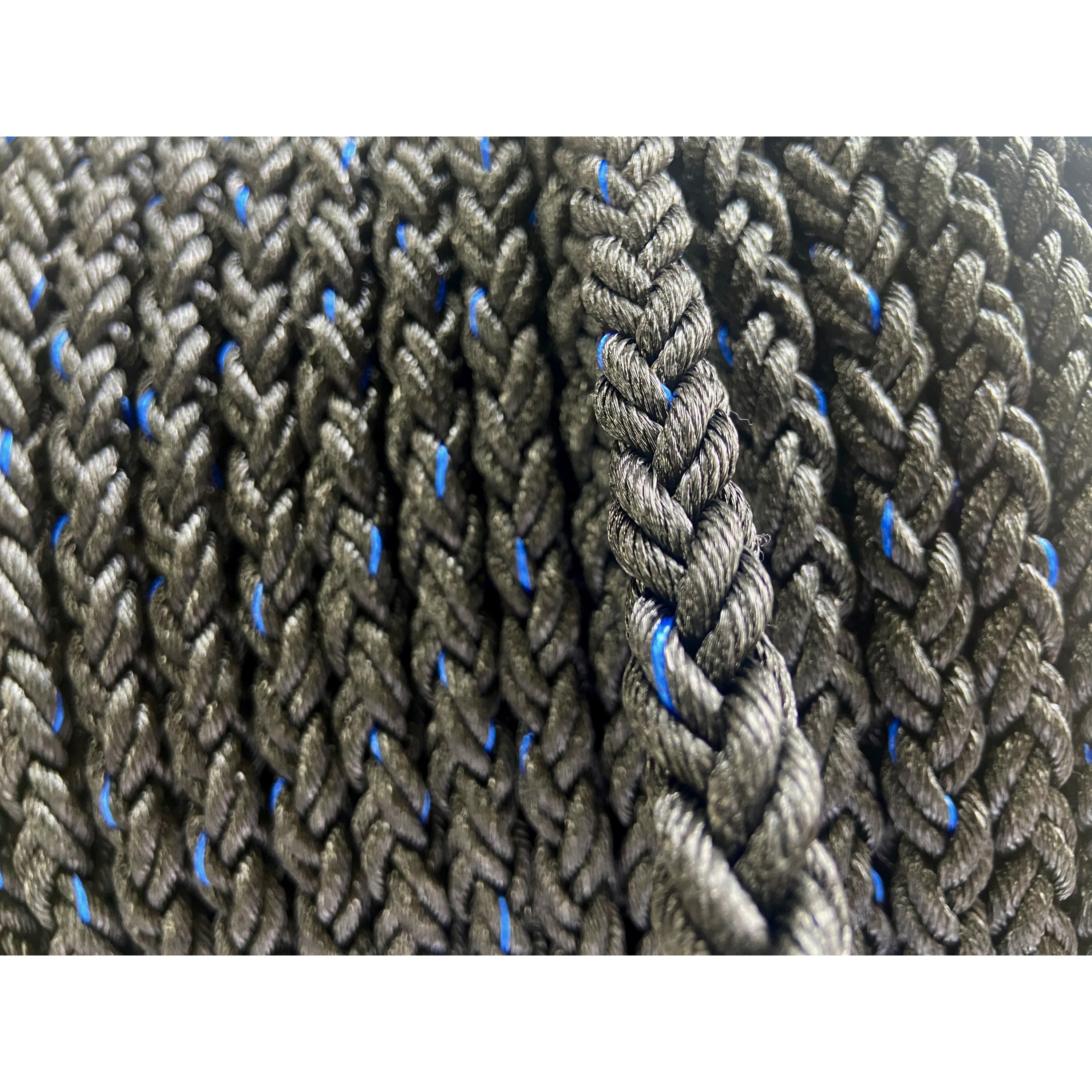 14mm×200m ダンゼックスクロスロープ 黒 泰興 太さ14mm 【通販モノタロウ】