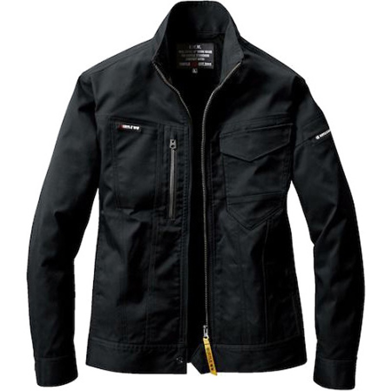 6201-35-S ジャケット ネイビー 6201シリーズ バートル ブラック色 S着丈60cm