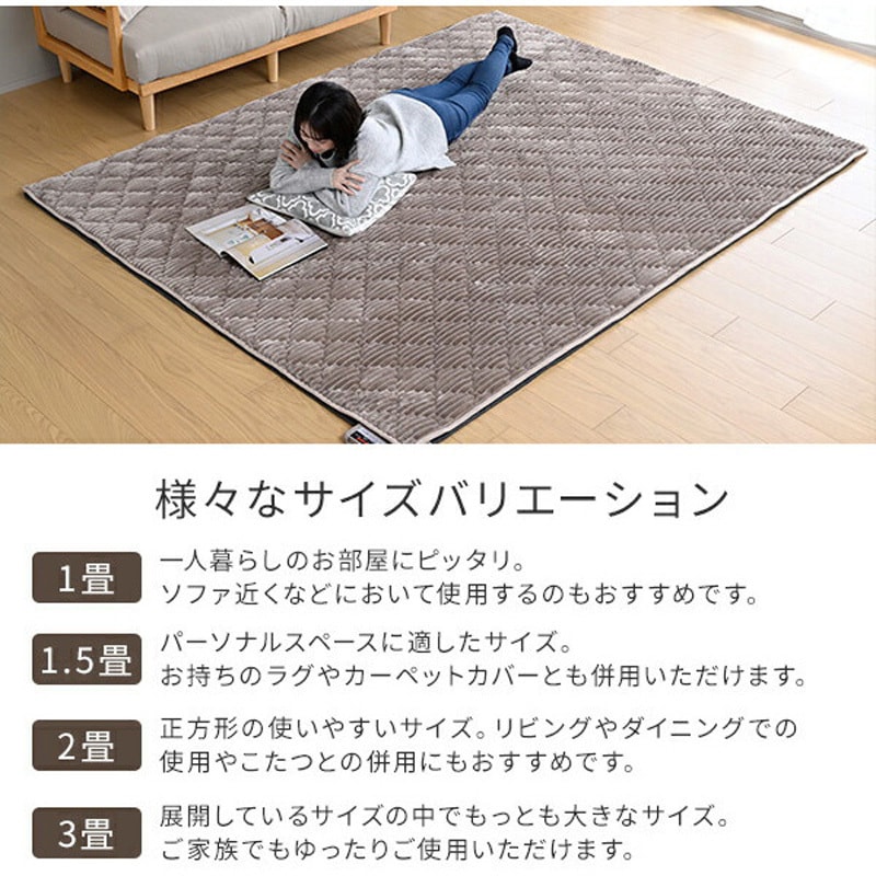 WAC-301 ホットカーペット 日本製 1枚 YAMAZEN(山善) 【通販モノタロウ】