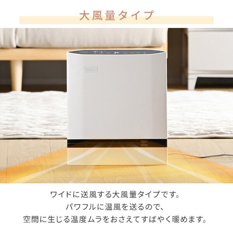 DSF-SP12 ヒーター パネルセラミックヒーター 温度センサー 人感