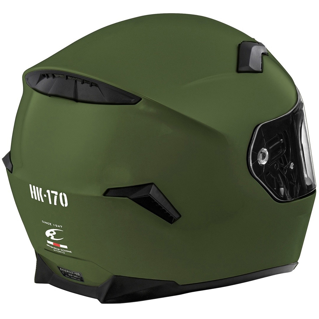 KOMINE HK-170 FL フルフェイスヘルメット Olive M 01-170/OLIVE/M HK-170 FL フルフェイスヘルメット コミネ オリーブ色