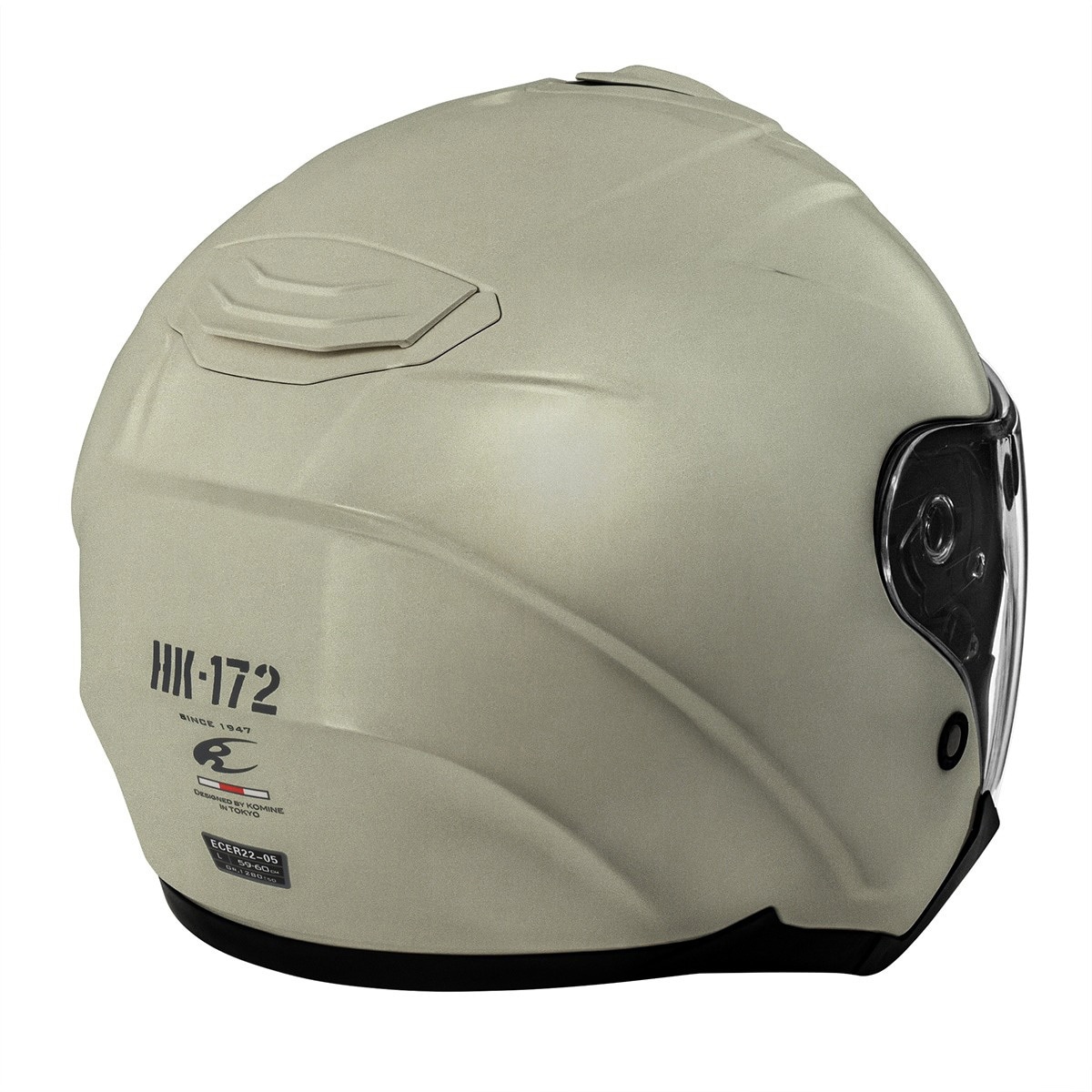 01-172/GMT/M HK-172 FL コンポジット FRP ジェットヘルメット コミネ
