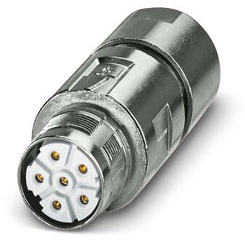 1628845 丸型コネクタ 6極 M23 ケーブルマウント 1個 フエニックス・コンタクト 【通販モノタロウ】