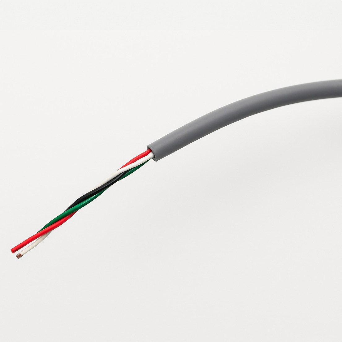 VVC 7/0.18×4C VVCビニルケーブル 三沢電線 灰色 30V 7本 / 0.18mm仕様
